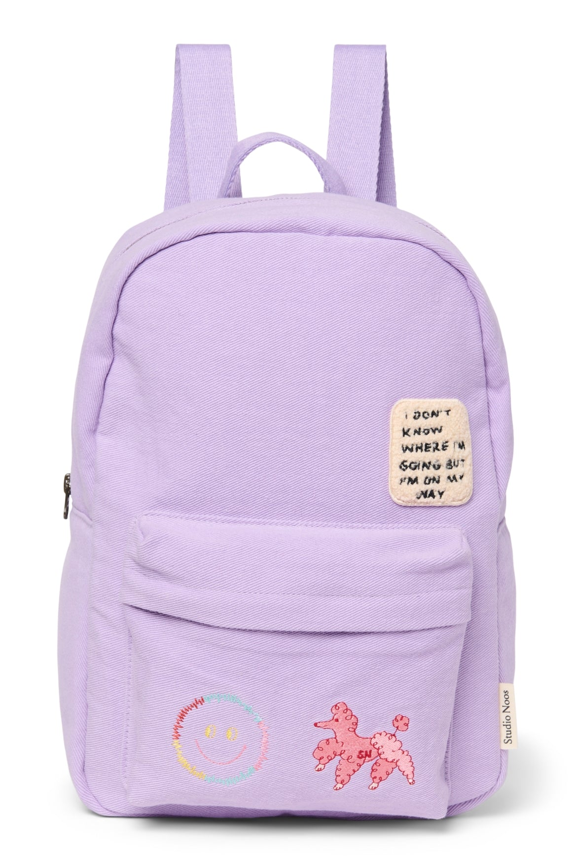 Cotton Midi Backpack | Lilac