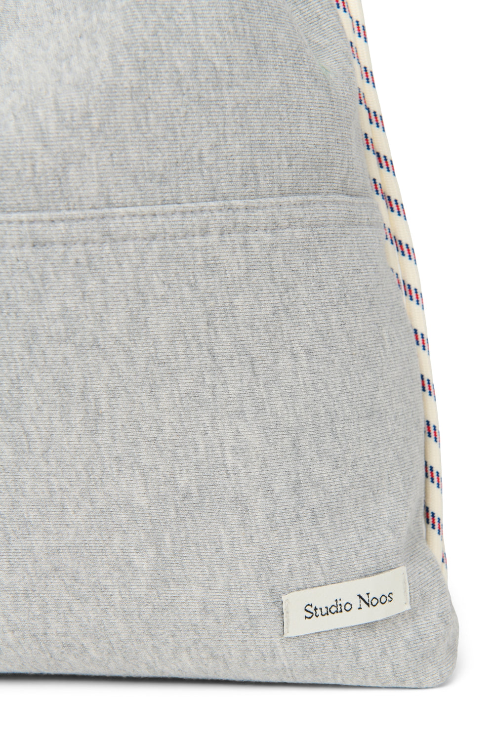 Grau melierte Jersey-Sporttasche