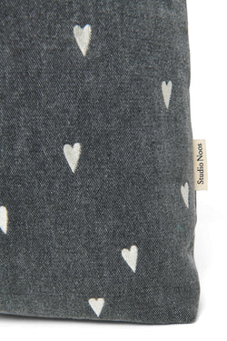 Denim Mom-Bag | Graue Hearts