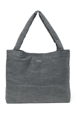 Denim Mom-Bag | Graue