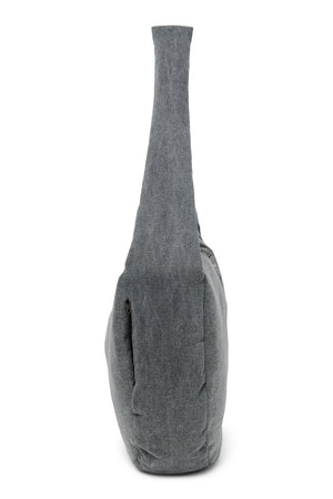 Denim-Umhängetasche | Graue