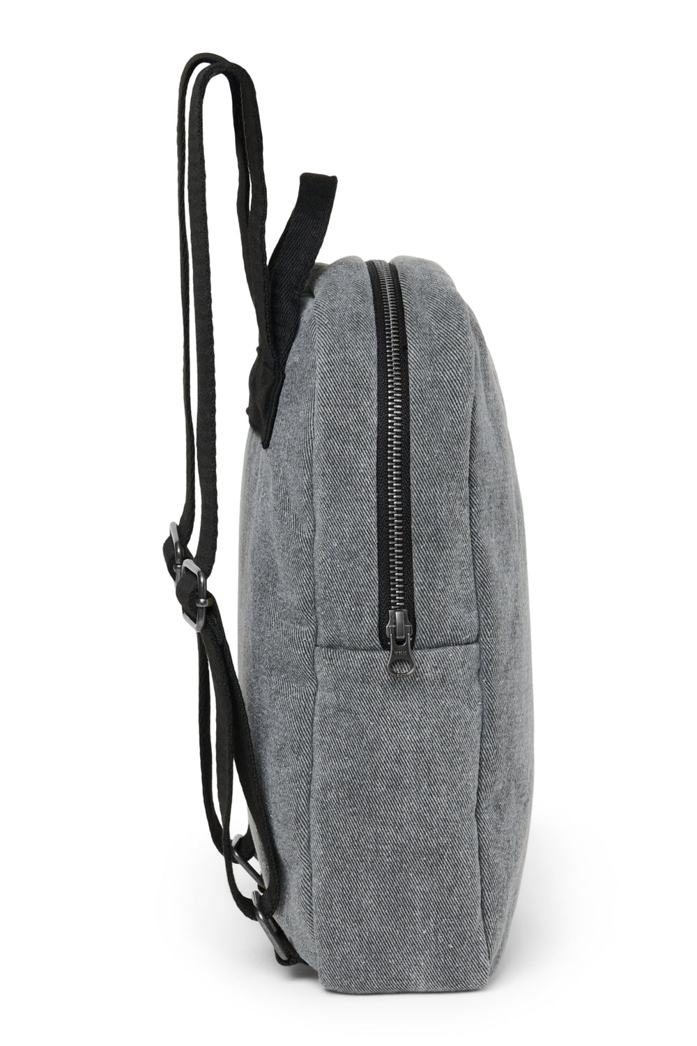 Denim Mini-Rucksack | Graue