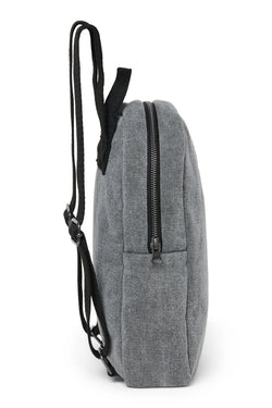 Denim Mini-Rucksack | Graue