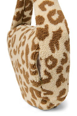 Teddy-Umhängetasche | Leopard
