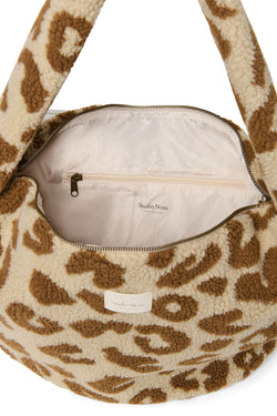 Teddy-Umhängetasche | Leopard