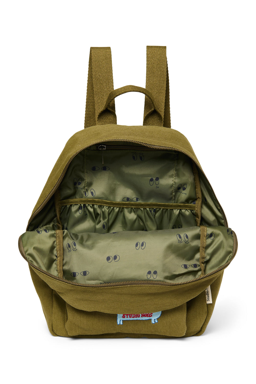 Cotton Midi Backpack | Green