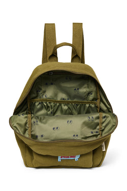 Cotton Midi Backpack | Green