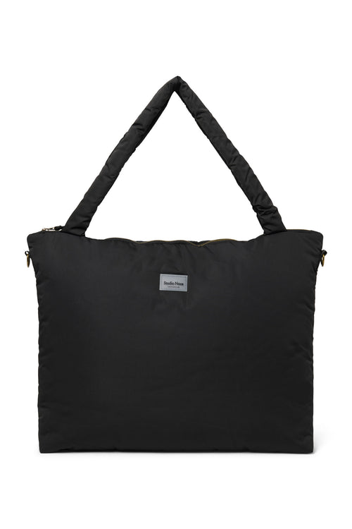 Puffy-Wickeltasche | Schwarze