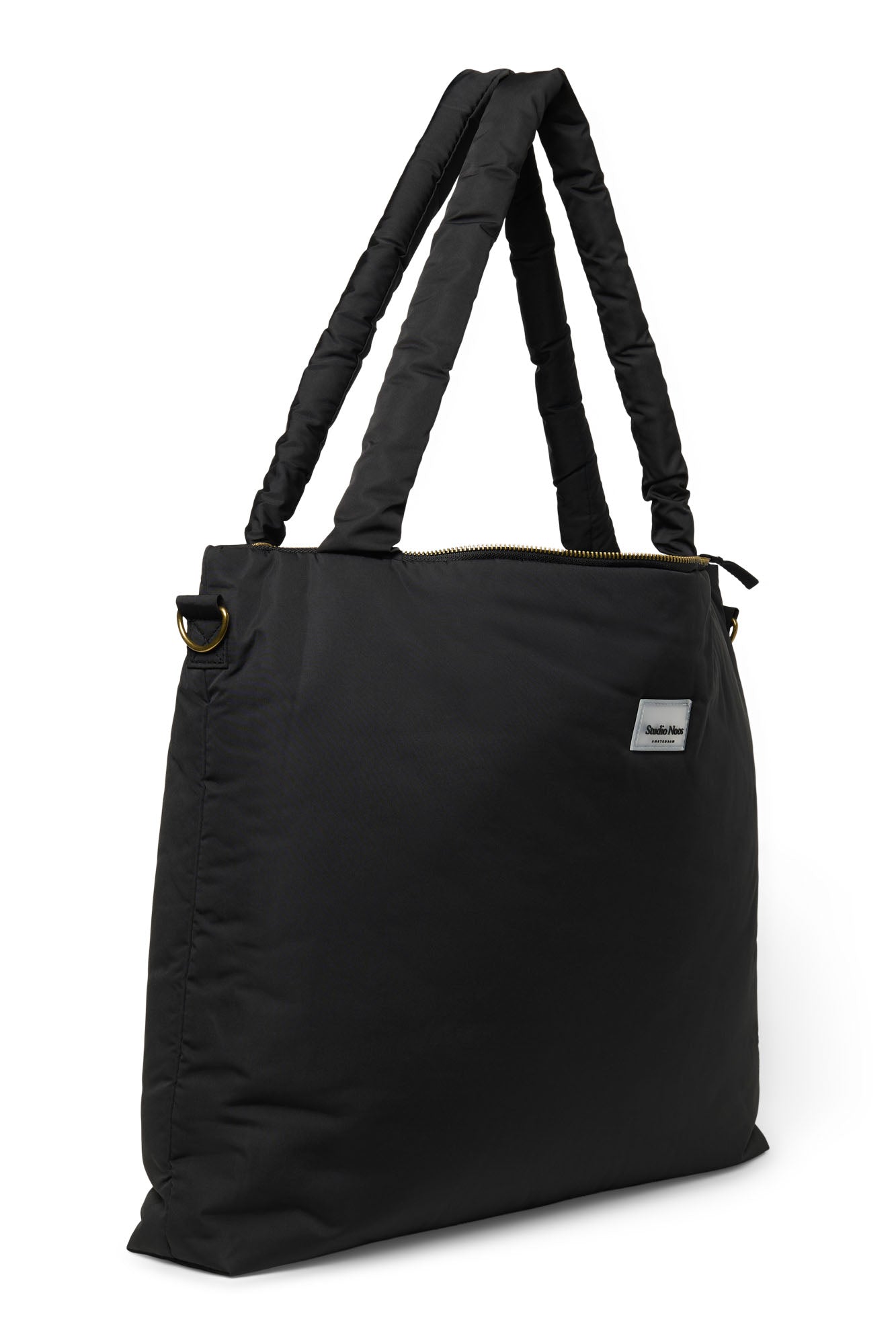 Puffy-Wickeltasche | Schwarze