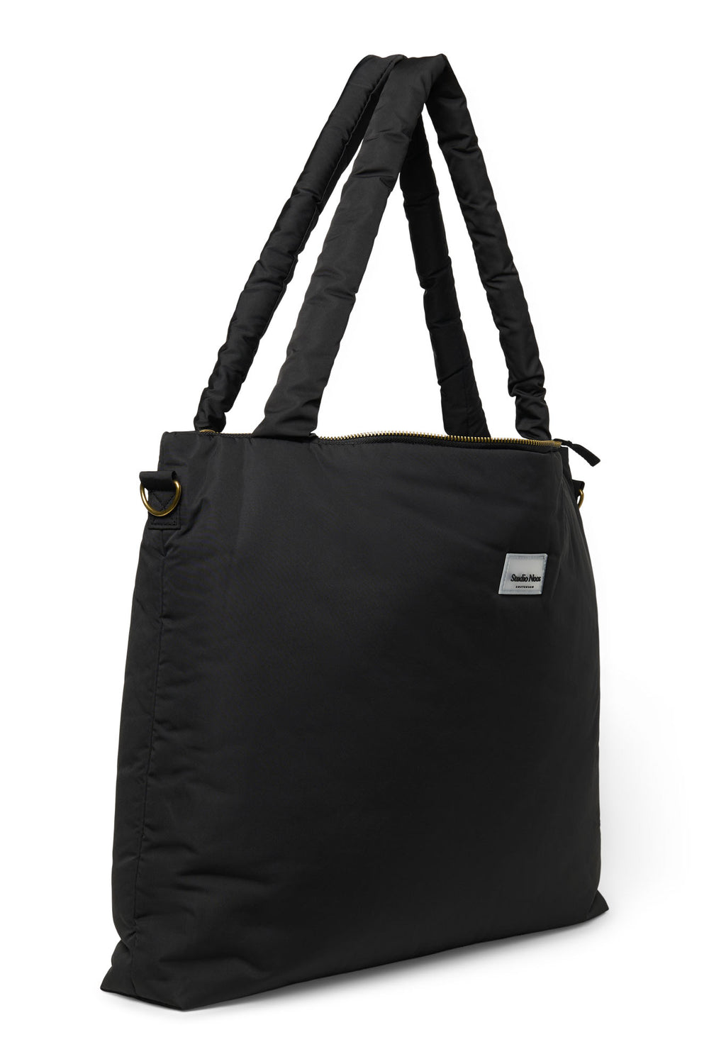 Puffy-Wickeltasche | Schwarze