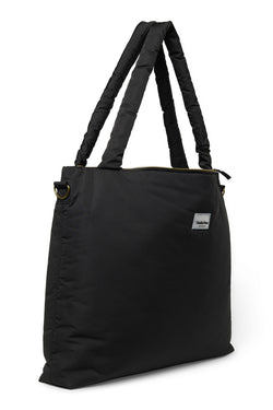 Puffy-Wickeltasche | Schwarze