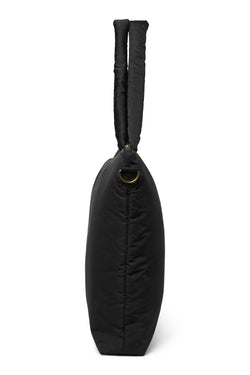 Puffy-Wickeltasche | Schwarze