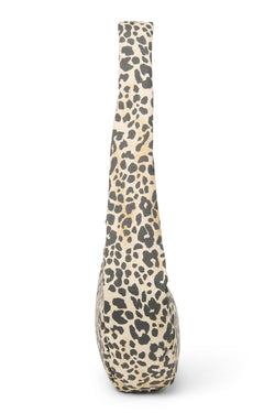 Soft Cotton Mini Cross Body Bag | Leopard