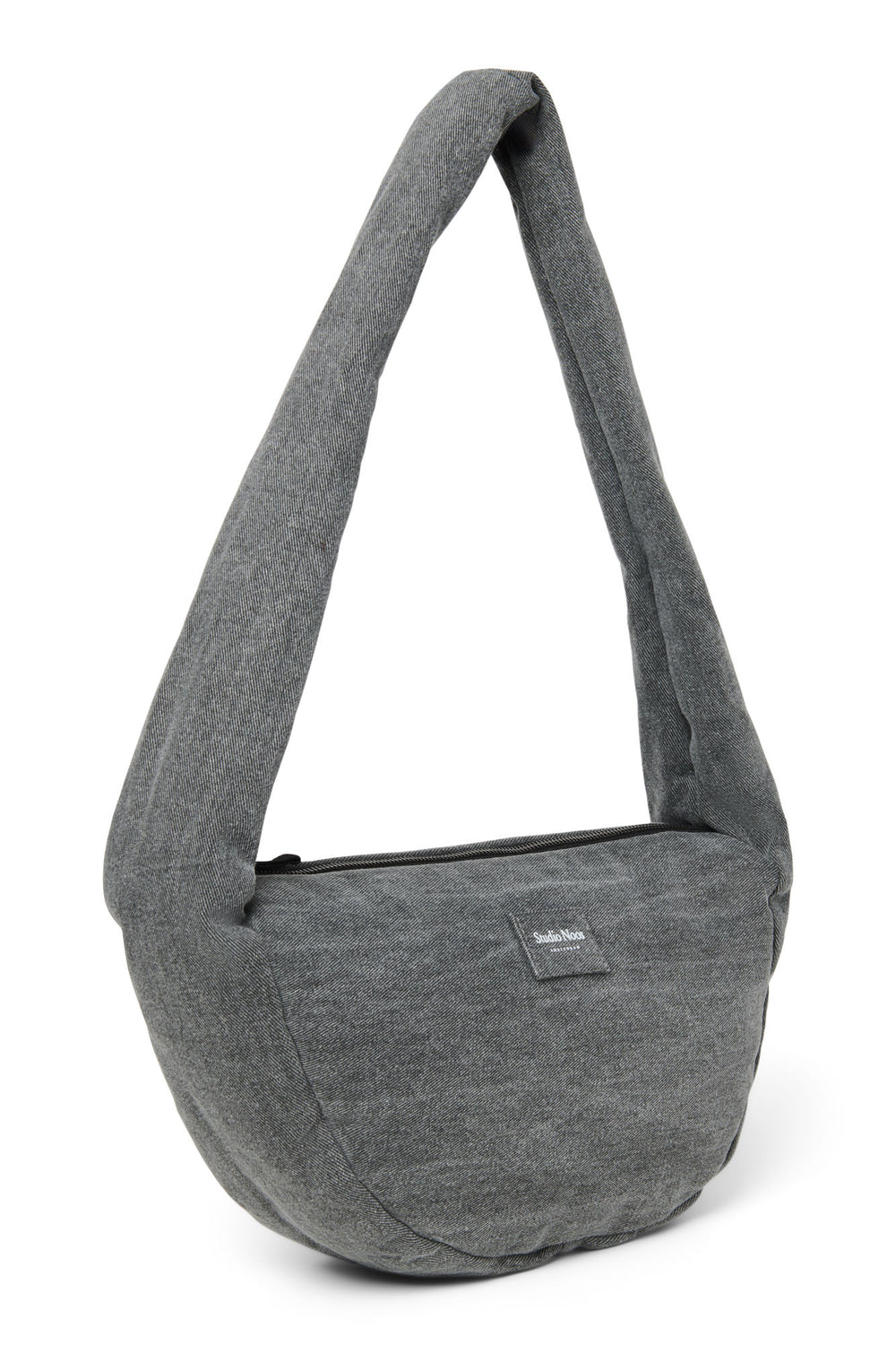 Denim Mini Cross Body Bag | Grey