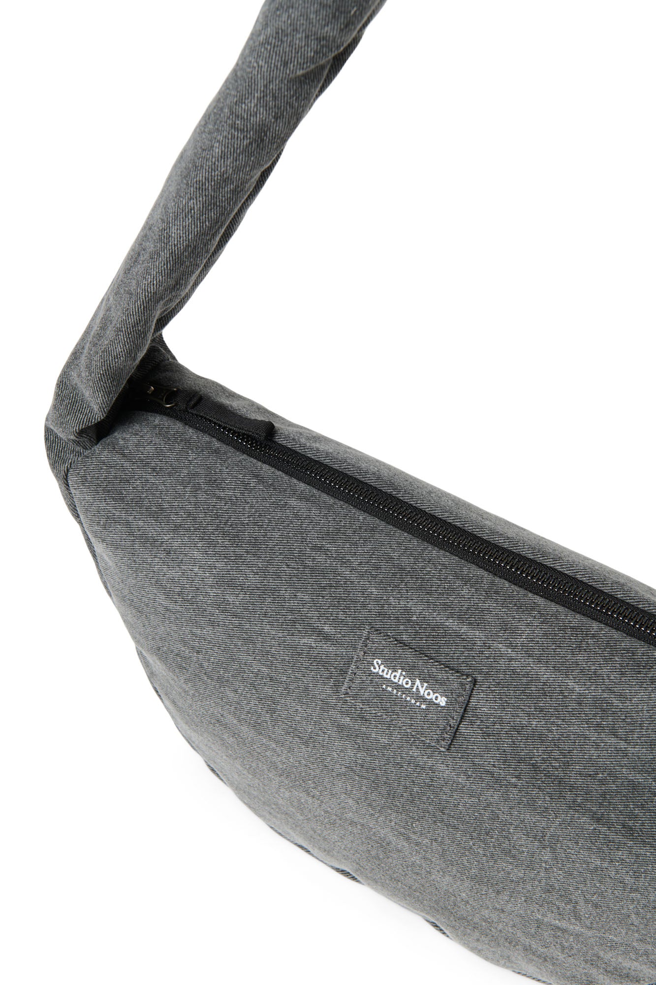 Denim Mini Cross Body Bag | Grey