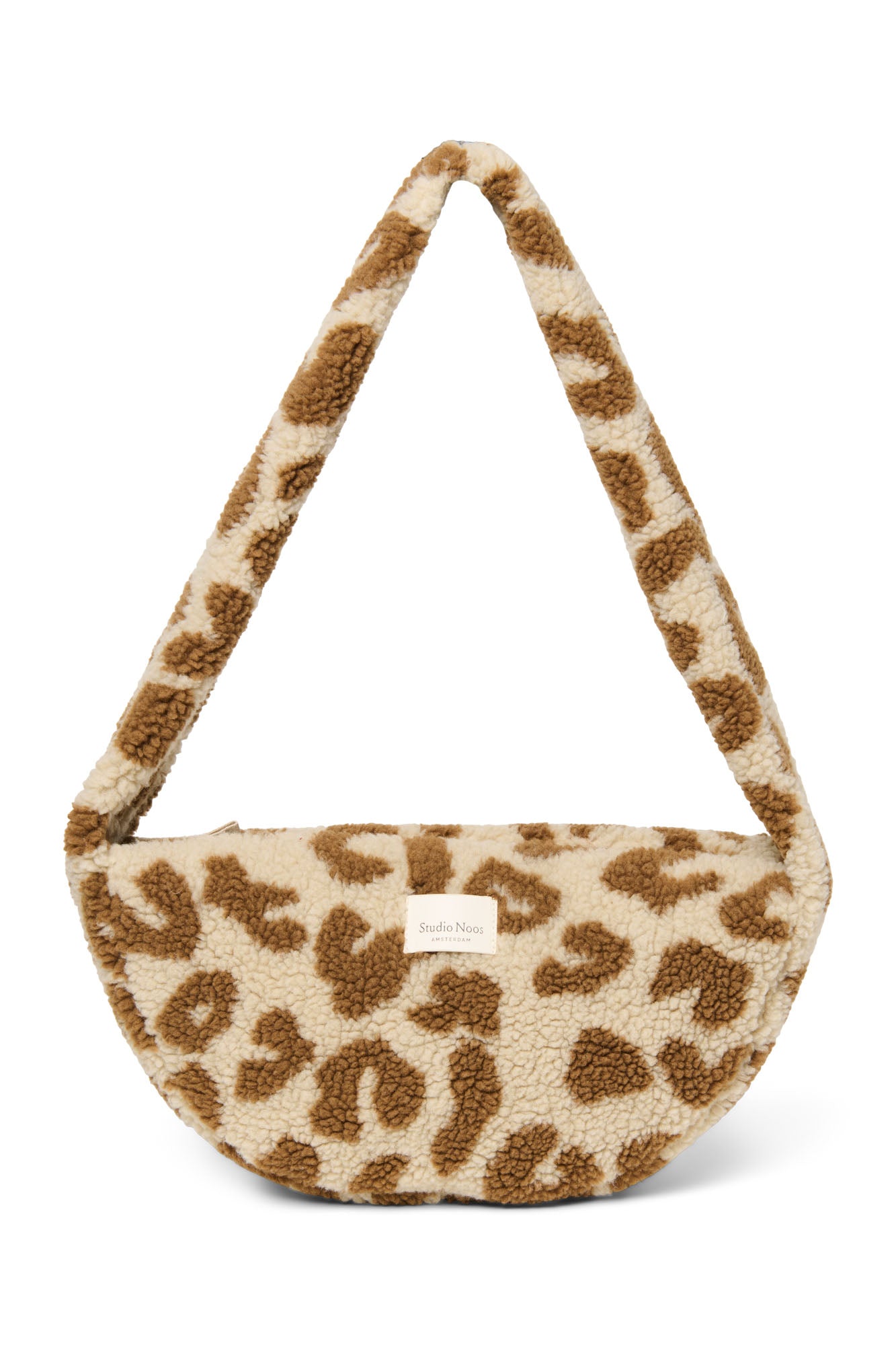 Leopard Teddy Mini-Umhängetasche