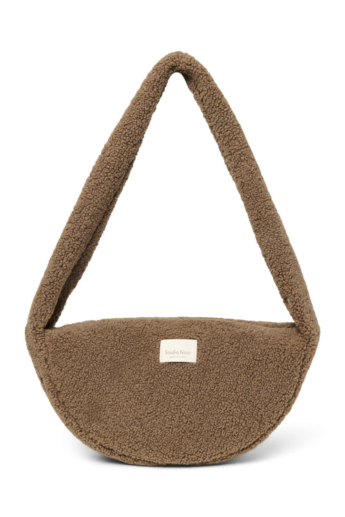 Braune Teddy Mini Cross Body Bag 