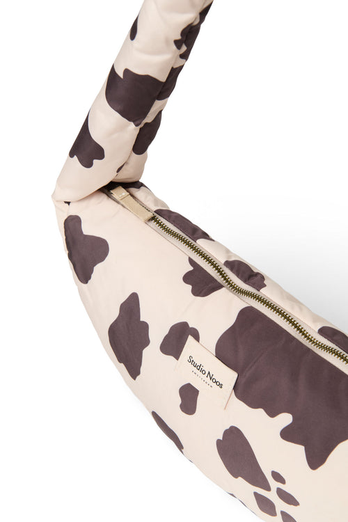 Holy Cow Brownish Puffy Mini-Umhängetasche