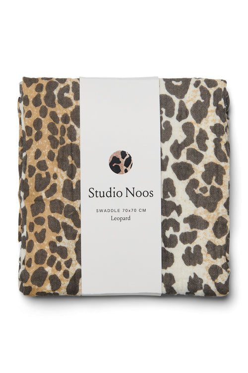 Mittlere Wickeldecke mit Leopard-Muster