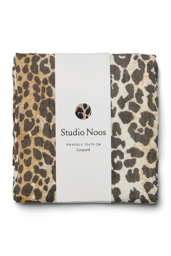 Mittlere Wickeldecke mit Leopard-Muster