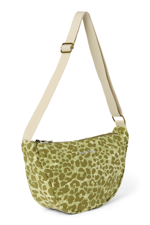 Green Leopard Cotton Adult-Gürteltasche