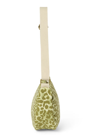 Green Leopard Cotton Adult-Gürteltasche