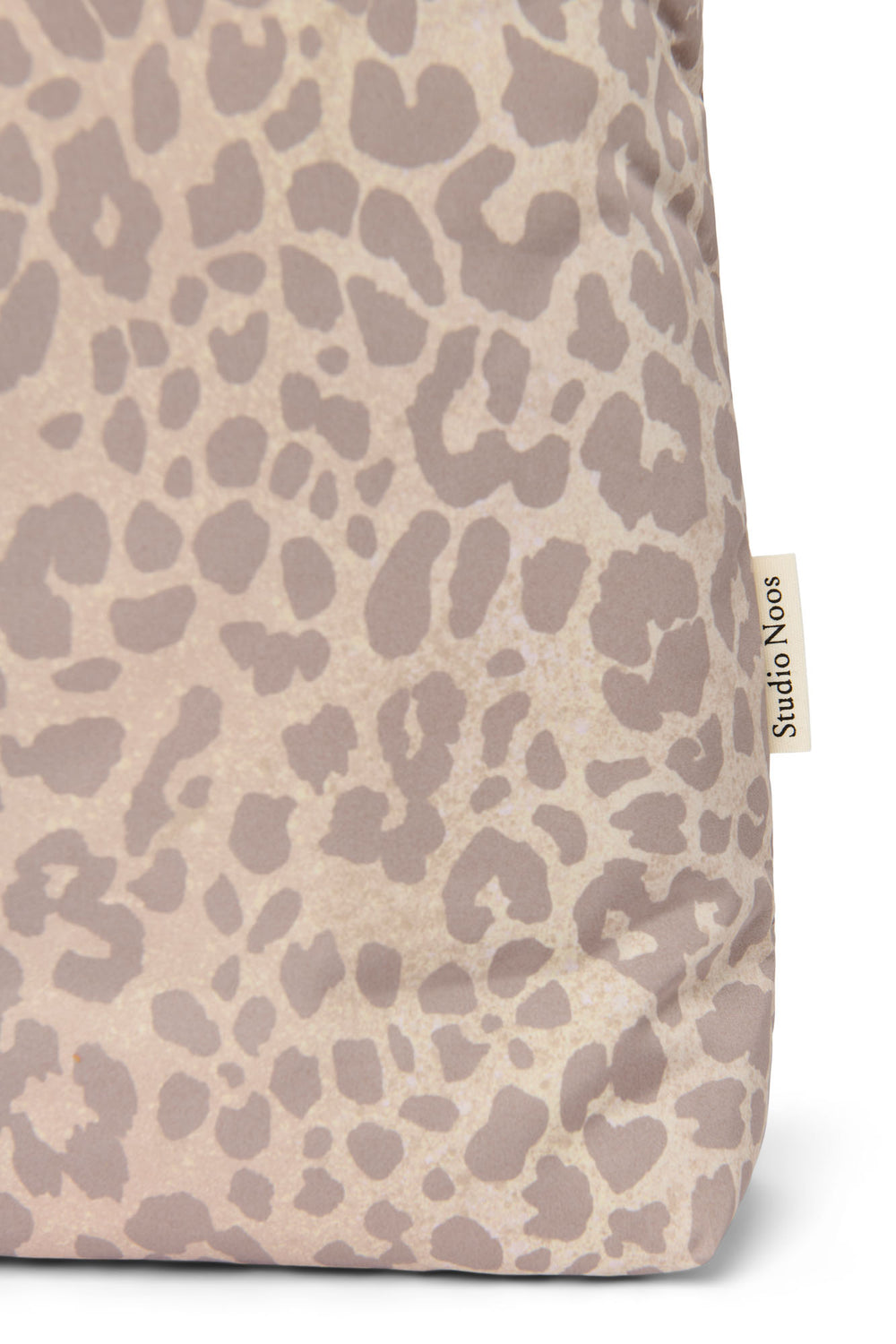 Puffy Mom-Bag | Beige Leopard