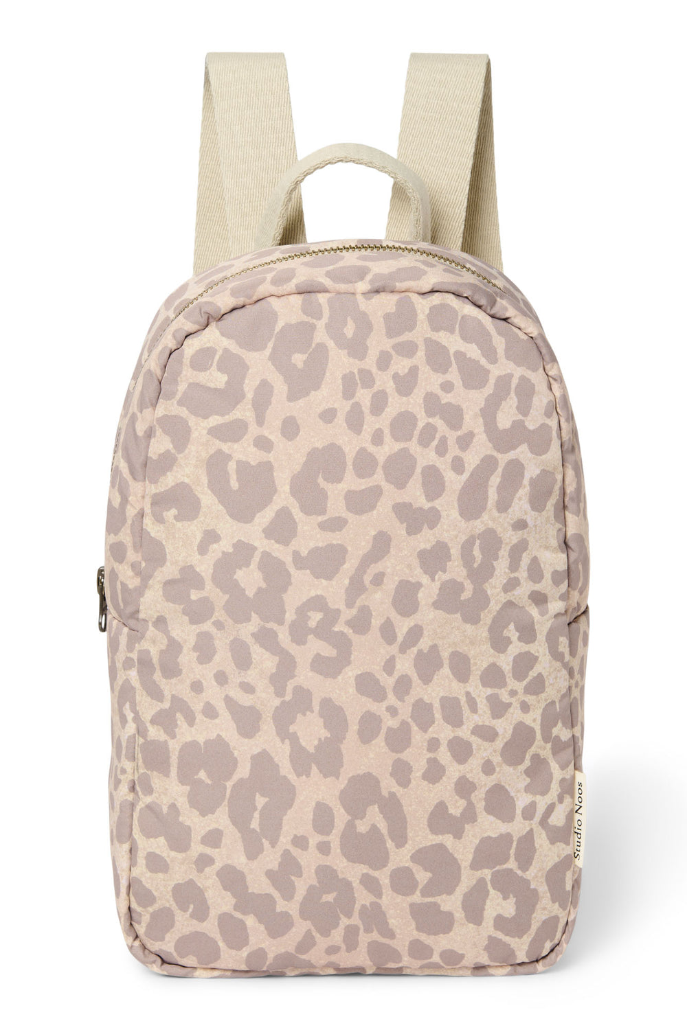 Puffy Mini-Rucksack | Beige Leopard 