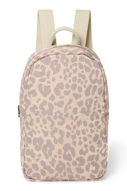 Puffy Mini-Rucksack | Beige Leopard 