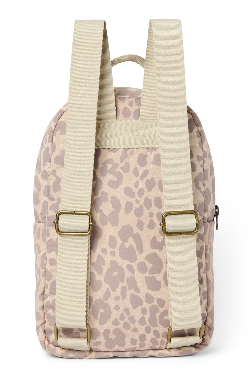 Puffy Mini-Rucksack | Beige Leopard 