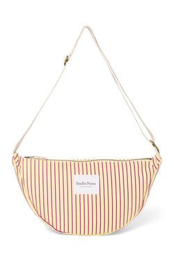 Poplin Striped Adult-Gürteltasche | Gelbe