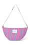 Poplin Striped Adult-Gürteltasche | Rosa