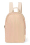 Poplin Striped Mini-Rucksack | Gelber
