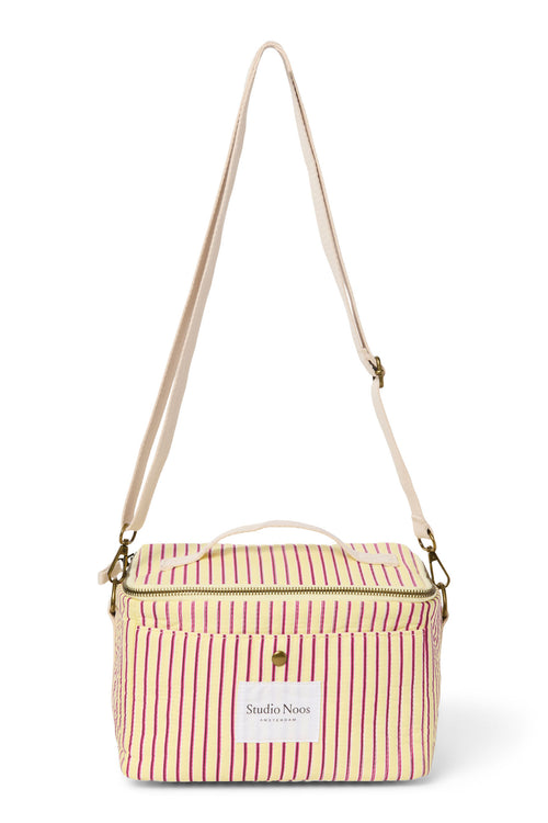 Poplin Striped Kühltasche | Gelbe