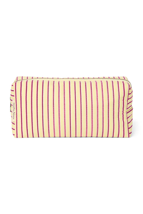 Poplin Striped Täschchen | Gelbe