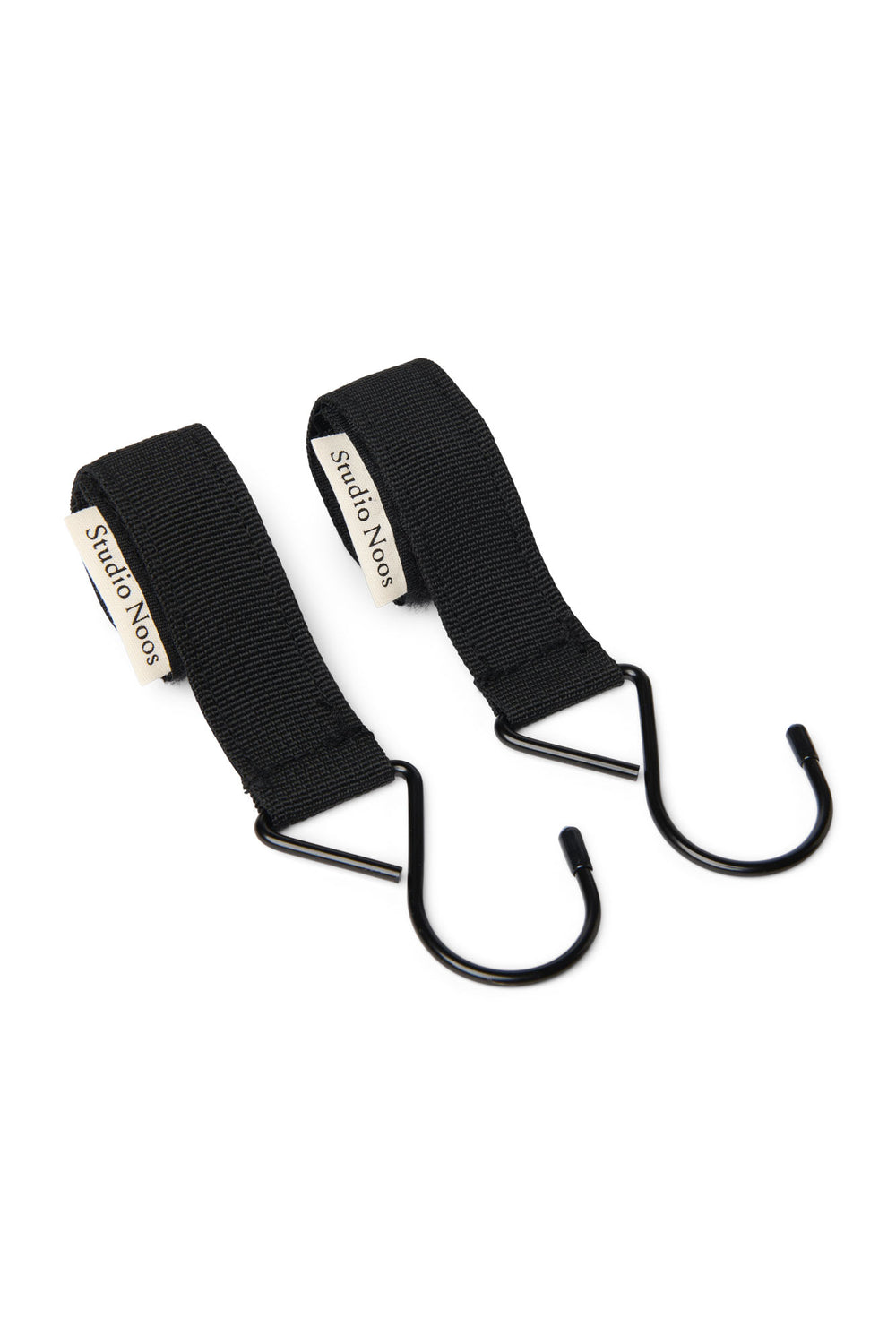 SN Stroller Strap Hooks | Black
