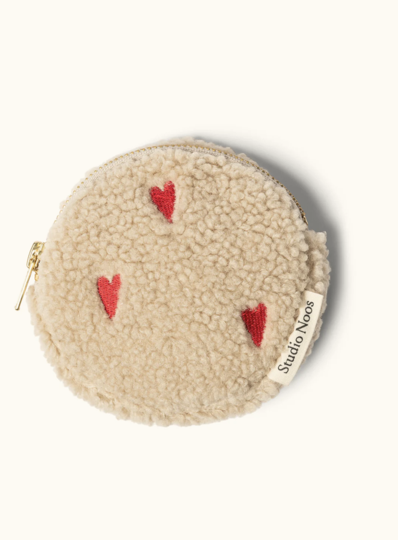 Teddy-Geldbörse | Ecru Hearts