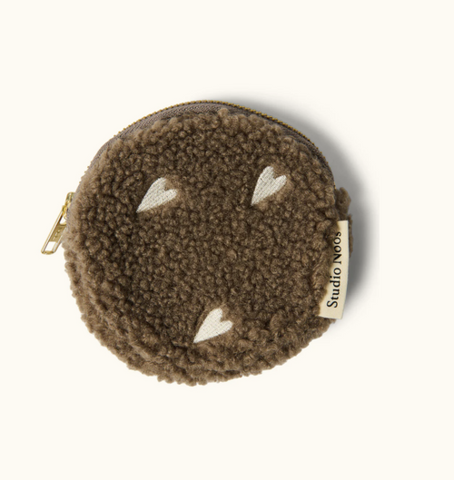 Teddy-Geldbörse | Braun Hearts
