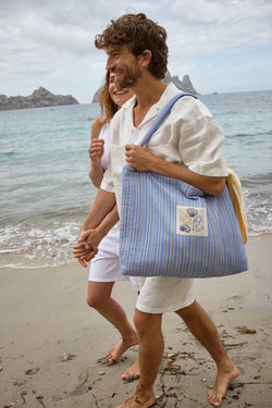 Cotton Mom-Bag | Blaue