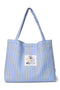 Titane Baumwolle Gestreifte Mom Bag