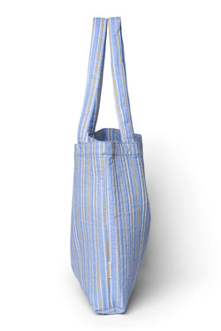 Titane Baumwolle Gestreifte Mom Bag