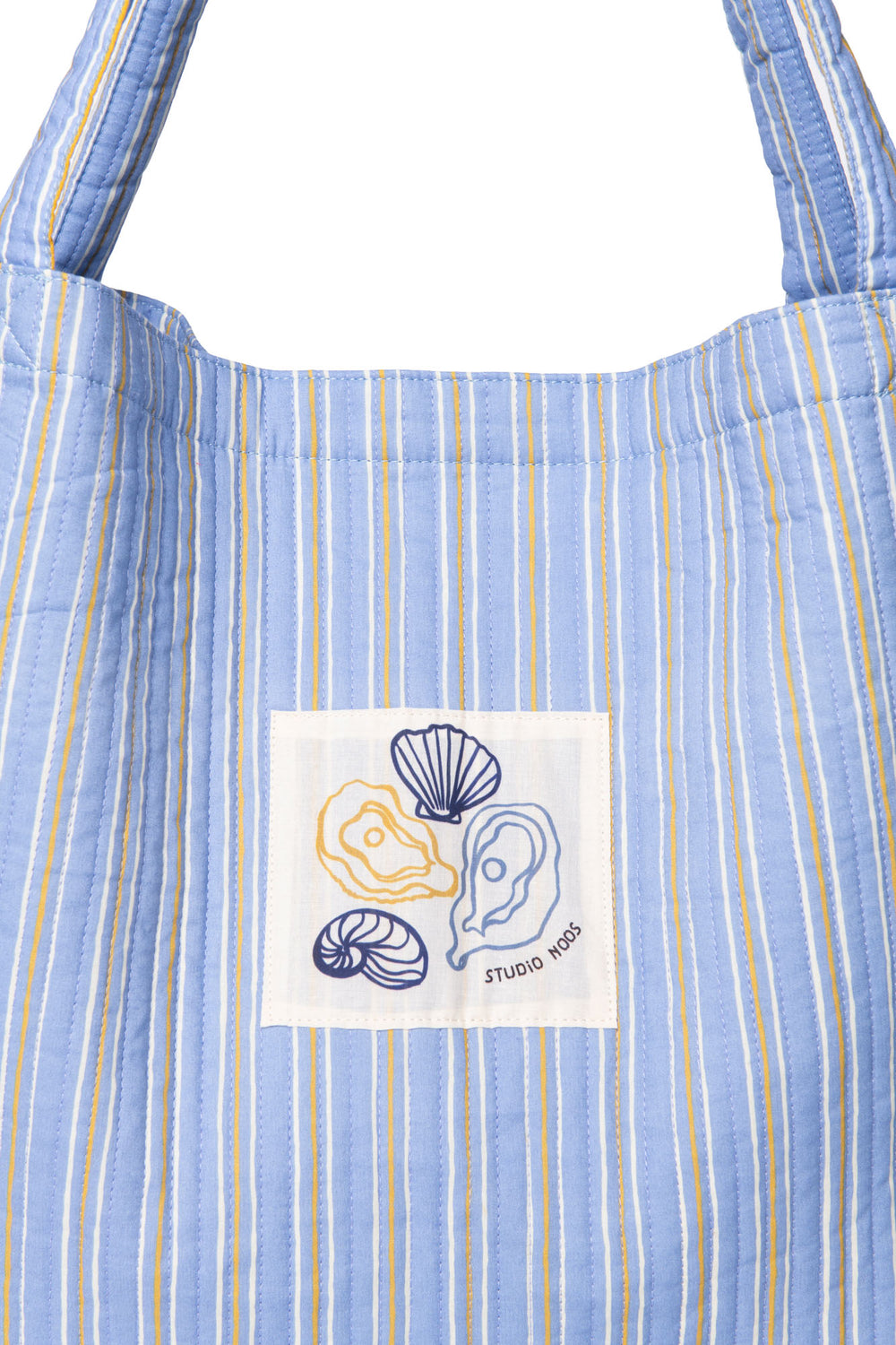 Titane Baumwolle Gestreifte Mom Bag