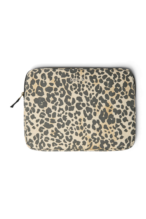 Weiche Baumwolle Leopard Laptop-Tasche | 13 ZOLL