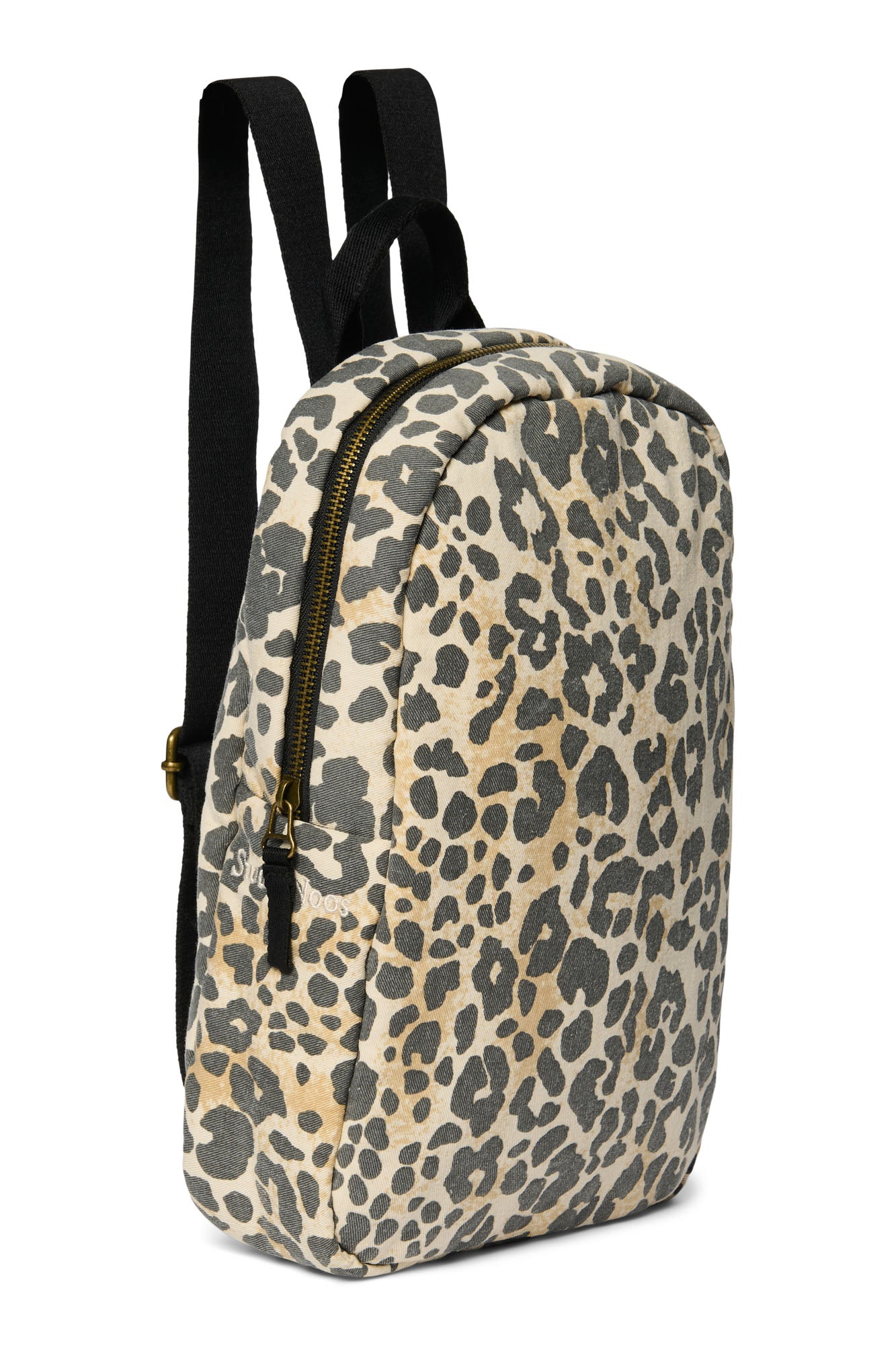 Weiche Baumwolle Leopard Mini-Rucksack