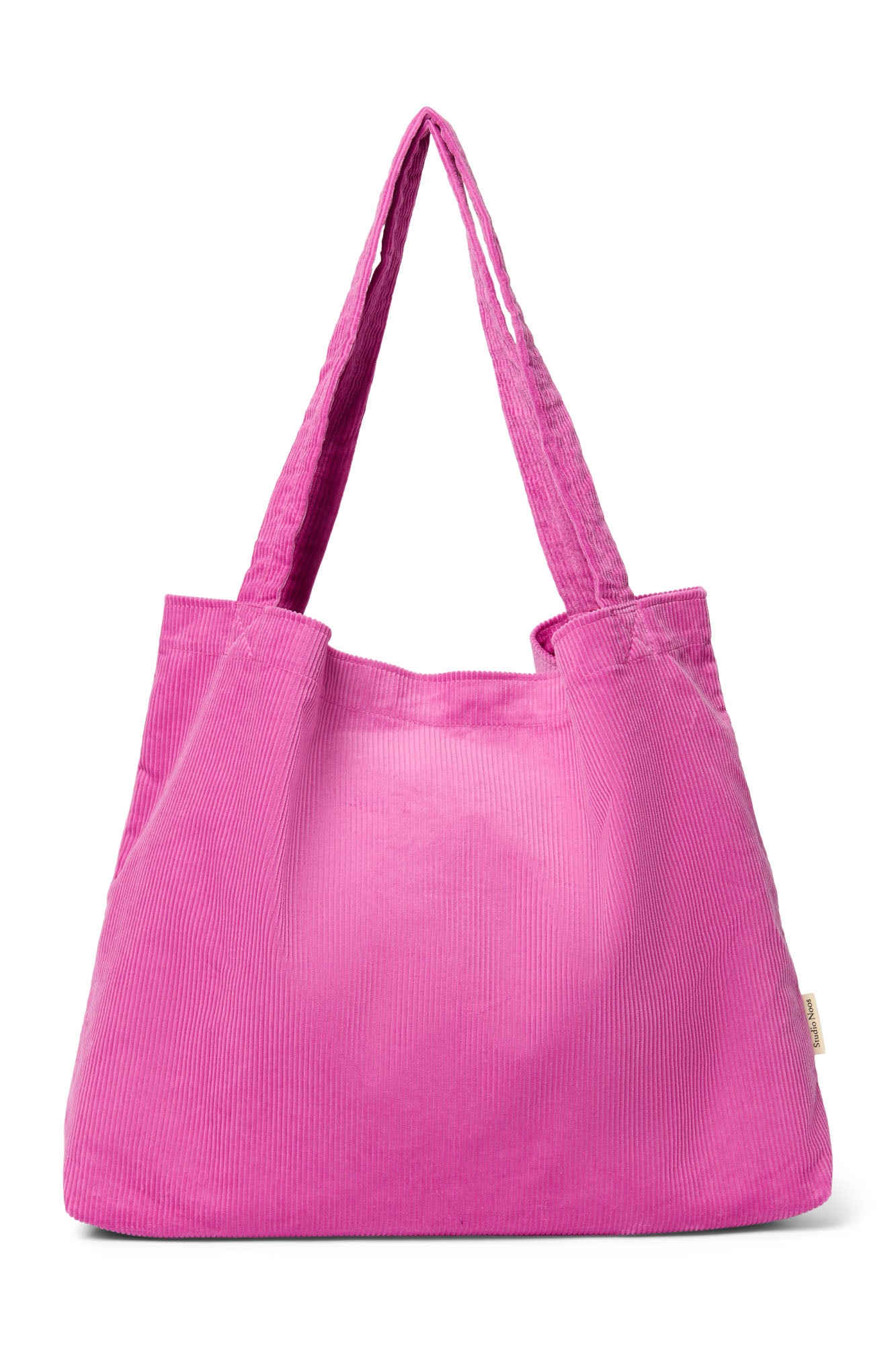 Soft Pinke Rippe Mom bag