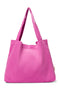 Soft Pinke Rippe Mom bag