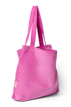 Soft Pinke Rippe Mom bag