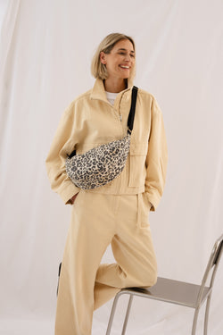 Soft Cotton Adult-Gürteltasche | Leopard