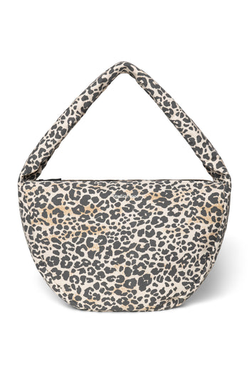 Soft Cotton-Umhängetasche | Leopard