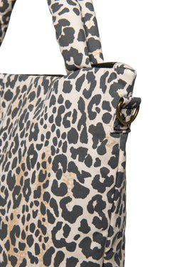 Soft Cotton Diaper Bag | Leopard